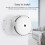 Living And Home X-Sense Interlinked Mini Smoke Alarm, Replaceble Battery 2