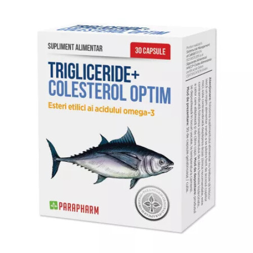 Triglycerides + Optimum Cholesterol, 30 Capsules, Parapharm