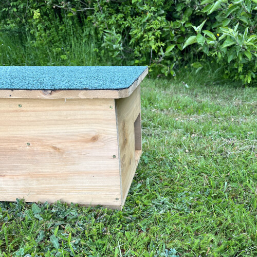 Selections Wooden Hedgehog Feeding Station House 2
