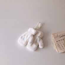 Baby Gloves Winter Mittens Children Full Finger Gloves For 1-6Y Kids Hanging Neck Warm Gloves Newborn Boys Girls Accessories
