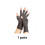 (1gray White-L) V Winter Arthritis Gloves Touch Screen Gloves 1