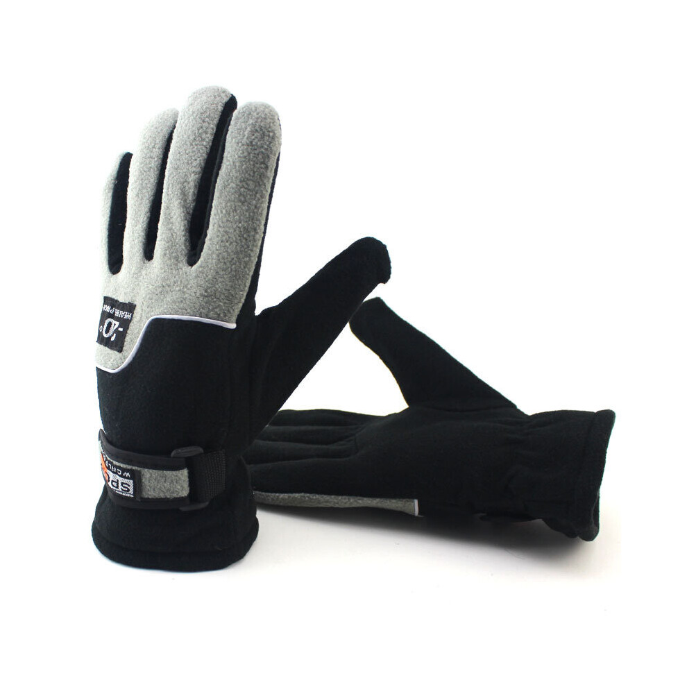 Outdoor Sports Gloves Winter Warm Polar Fleece Thermal Touchscreen Glove Cycling Skiing Hking Motorcycling Glove For Men Women Multicoloured 885658008796