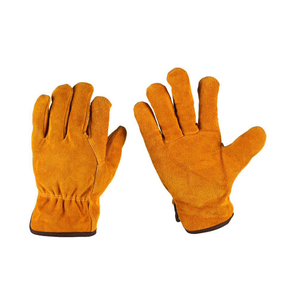 Work Gloves Cowhide Driver Security Protection Wear Safety Workers Welding Gloves For Men Clothing Accessories Gloves 885658027810