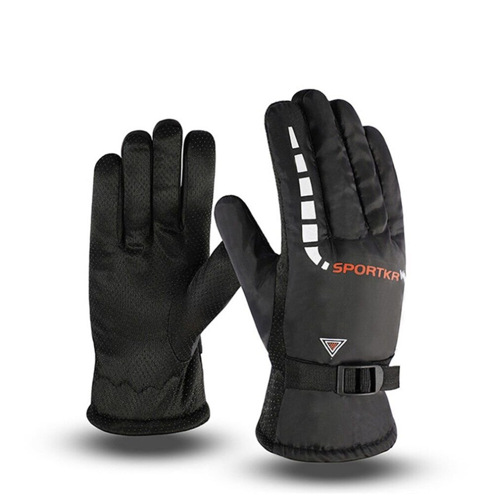 Outdoor Winter Gloves Waterproof Moto Skiing Thermal Fleece Lined Resistant Non-Slip Motorbike Riding Warm Gloves Accessories Multicoloured 885658033323