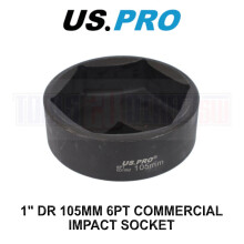 US PRO Tools 1" Dr 105mm 6pt Commercial Impact Socket 3961