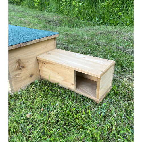 Selections Wooden Hedgehog House Extension Tunnel 2