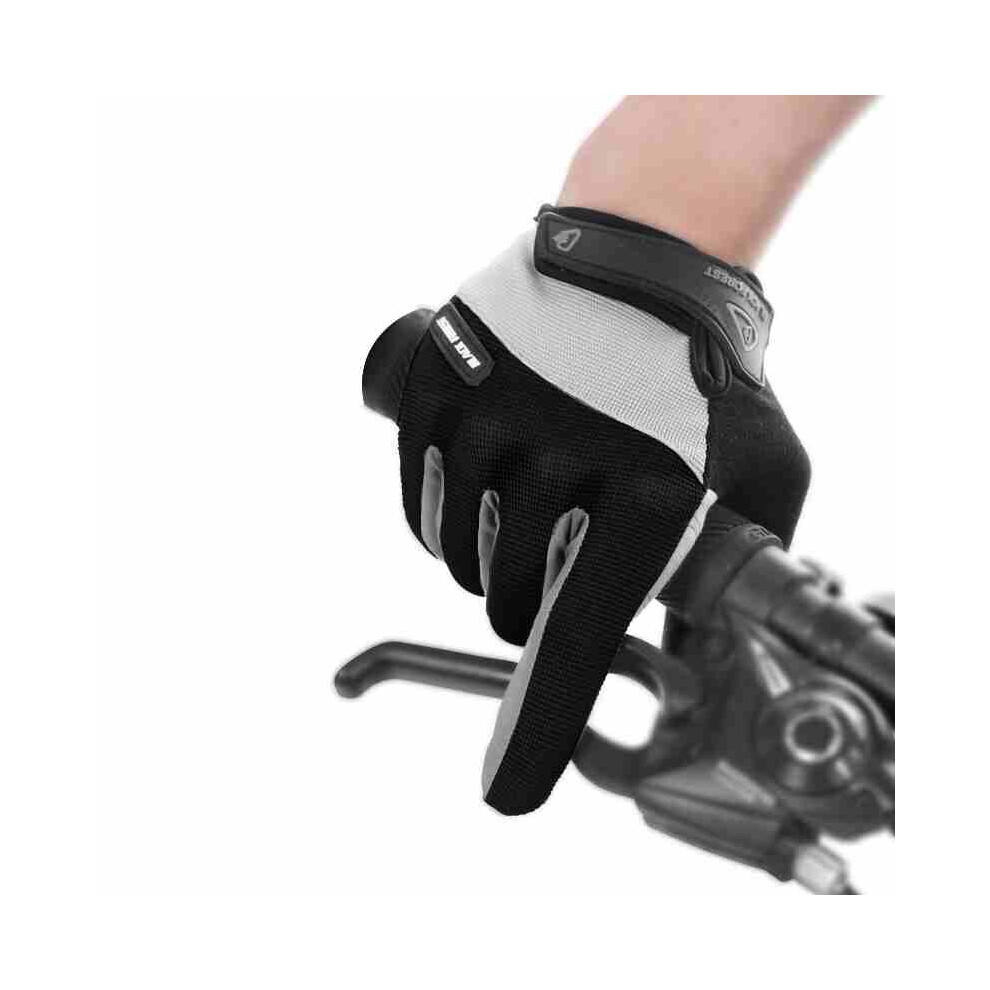 (-L) Silicone Pad Long Finger Militaryg Gloves For Men Mountain Glove Guantes Ciclismo Mittens Motorbike Fitness Female Glove Black 885658063894