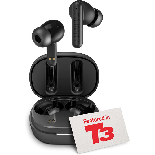 Majority TRU 2 ANC Noise Cancelling Wireless Earbuds Black