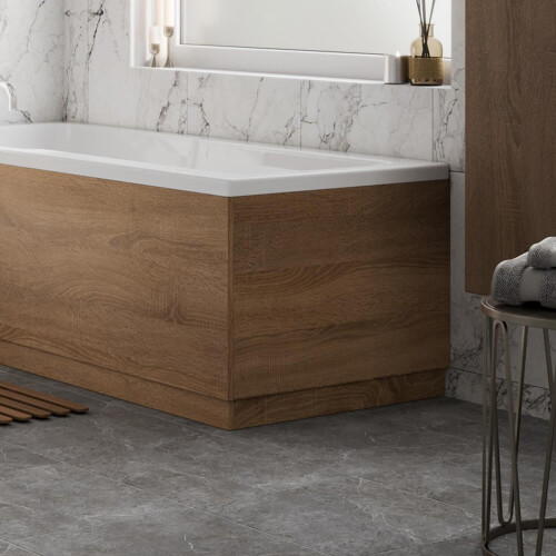 Vitusso Oak Bath End Panel - 750mm
