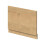 Vitusso Oak Bath End Panel - 750mm 3
