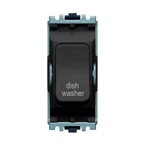MK K4896DWBLK Grid Plus Grid Switch 20 amp DP marked dishwasher