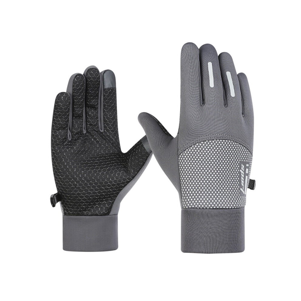 Cycling Warm Cold Anti-Skid Outdoor Touch Screen Gloves Windproof Driving Motorcycle Bike Gloves Protective Gear Fleece Glove Multicoloured 885658069834