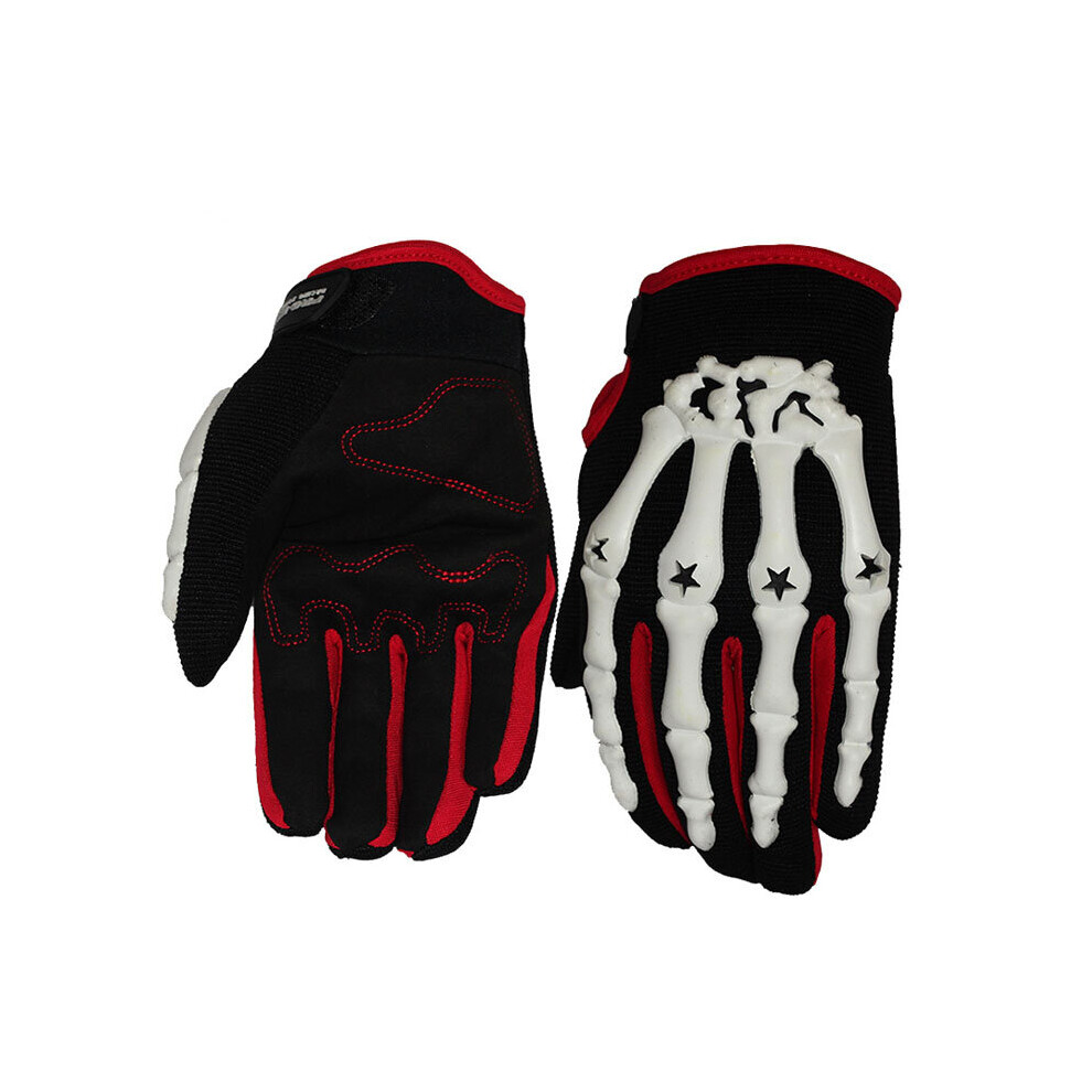 (-L) Summer Motorcycle Gloves Men Racing Moto Motorbike Motocross Riding Gloves Breathable Full Finger Guantes White 885658073800