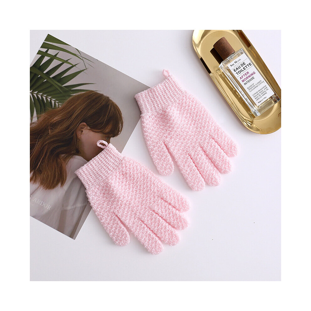 Bath Gloves Peeling Exfoliating Gloves For Shower Scrub Gloves Unisex Body Massage Sponge Wash Skin Moisturizing Spa Mitt Gloves