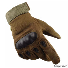 (green White-L) Military Tactical Combat Gloves Paintball Airsoft Outdoor Shooting Outdoor Climbing Riding Army Fingerless / Full Gloves