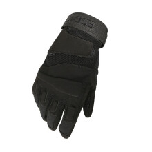 (Black-M) Military Full Finger Tactical Gloves High Anti Cutting Non Slip Gloves Breathable Khaki Army Green M~XL AE002
