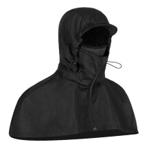 Women's Hat Double-layer Thermal Headgear With Glasses Hole Fleece Hood Men's Caps Streetwear For Women