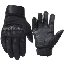 (B8 BLACK Black-L) Touch Screen Army Military Tactical Gloves Paintball Airsoft Shooting Combat Anti-Skid Bicycle Hard Knuckle Full Finger Gloves