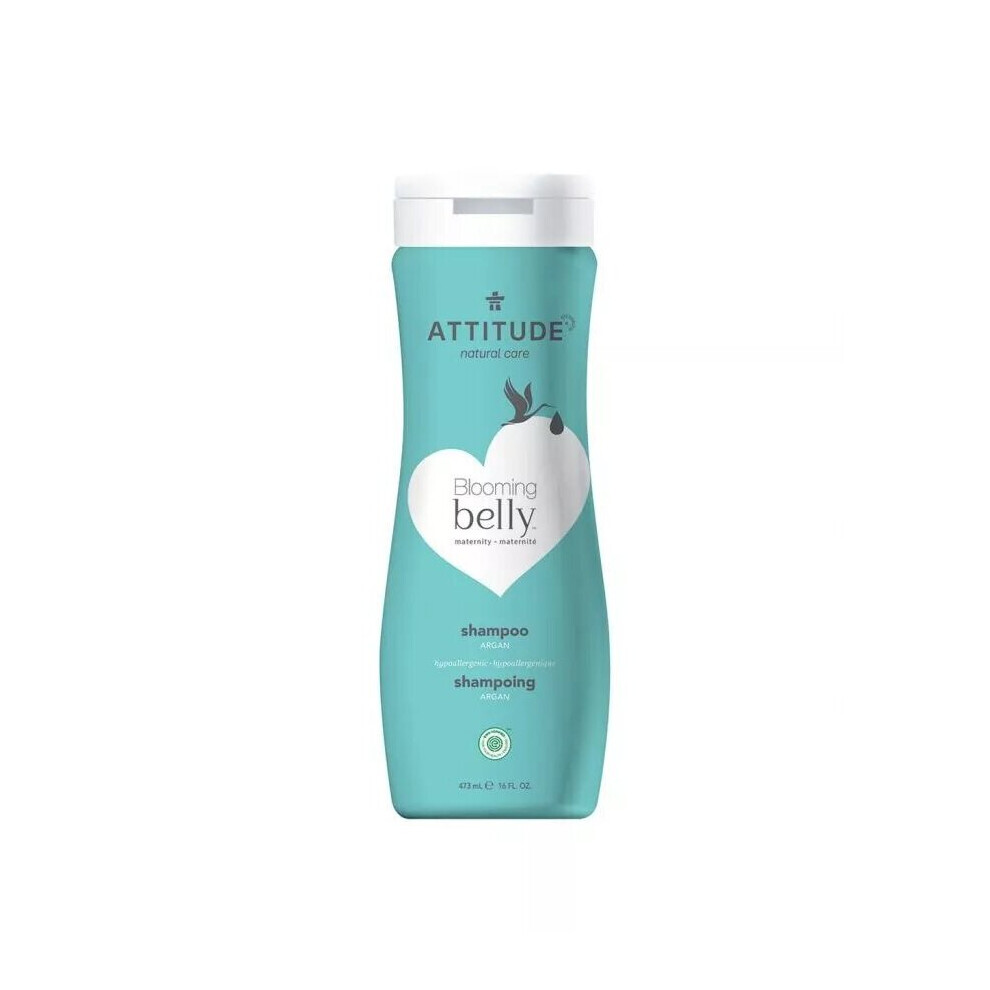 Attitude Natural Care Blooming Belly Maternity Natural Shampoo With Argan 473ml