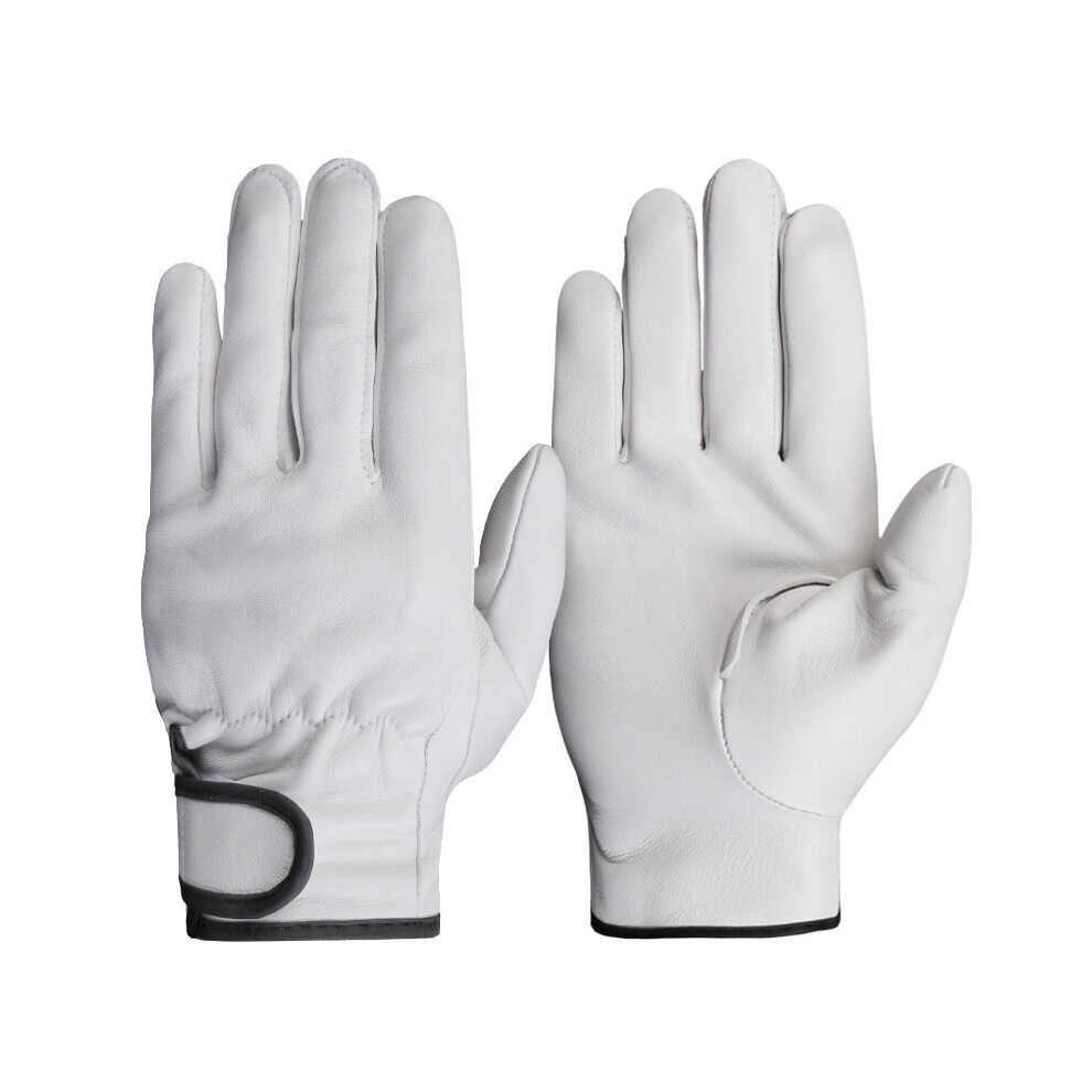 Industrial Work Glove Mechanic Protection Gloves Men Breathable Thin Leather Safety Outdoor Worker Clothing Accessories Gloves 885658073619
