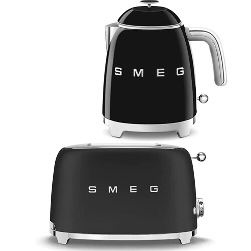 Smeg Mini Kettle and TwoSlice Toaster Bundle on OnBuy
