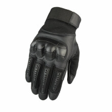 (BLACK-M) Touch Screen Tactical Gloves Military Army Paintball Shooting Airsoft Combat Anti-Skid Rubber Hard Knuckle Full Finger Gloves