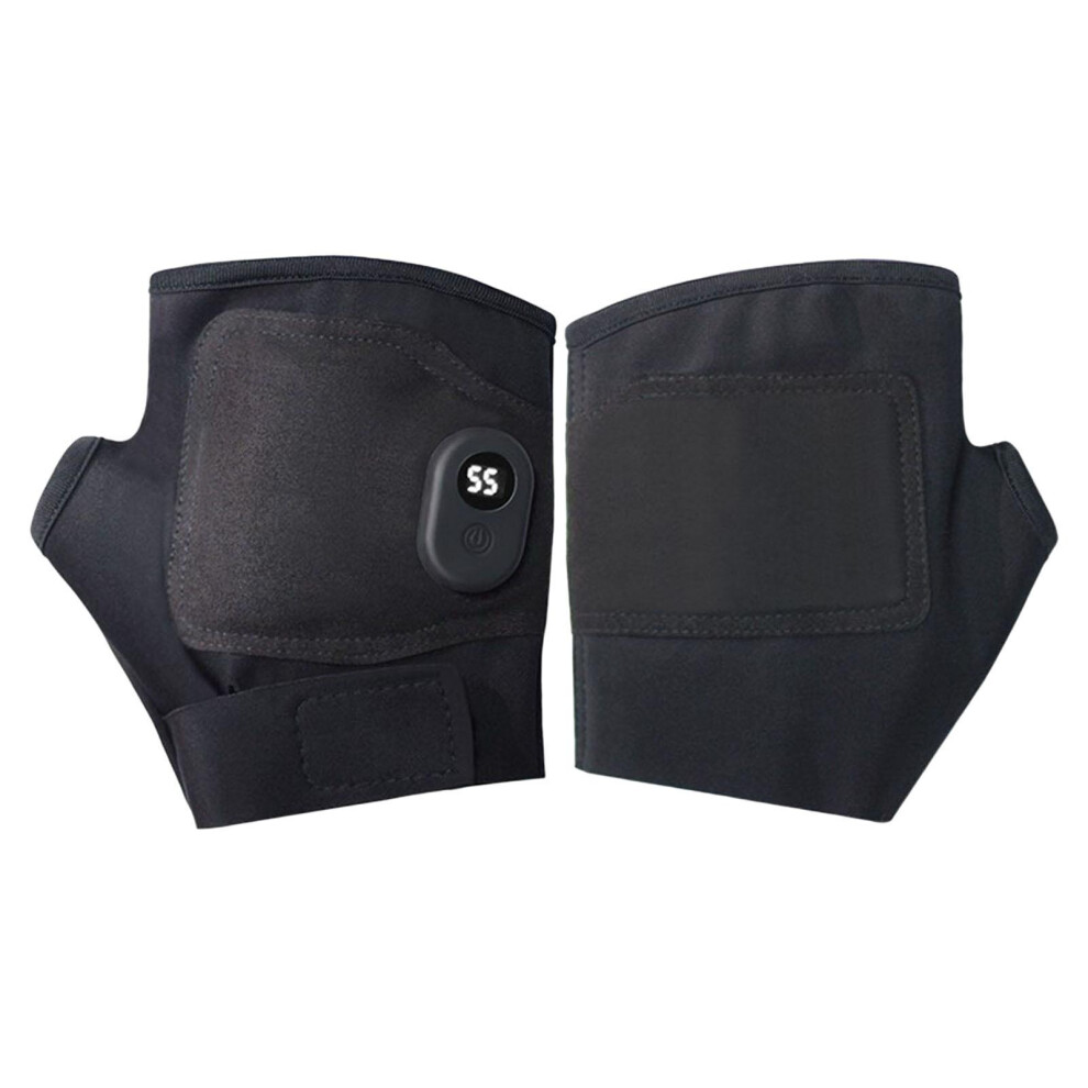 Usb Heated Gloves Fingerless With 3 Temperature Levels Winter Warm Gloves Heating Mitten Hands Warmer For Motorcycle Riding Bike Multicoloured 885658110017