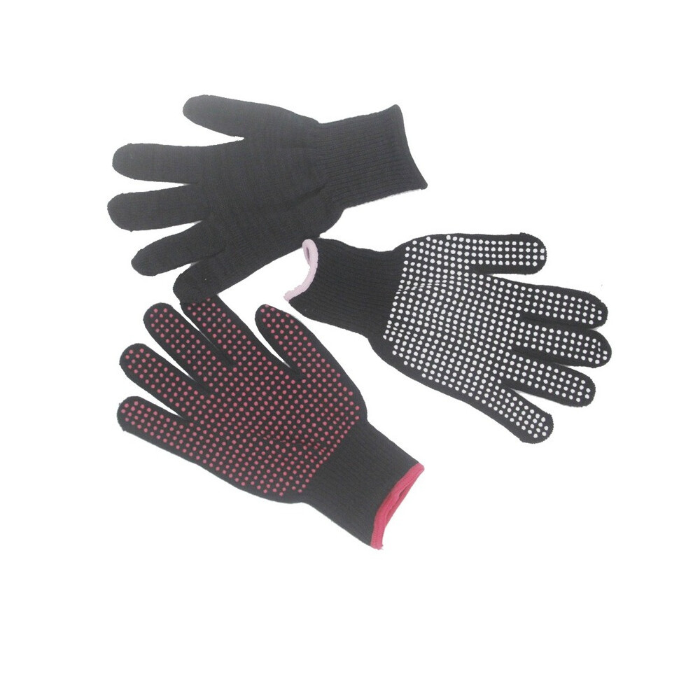 Double-sided Hair Straightener Curling Tong Hairdressing Heat Resistant Anti-Scald Finger Gloves Clothing Accessories Gloves