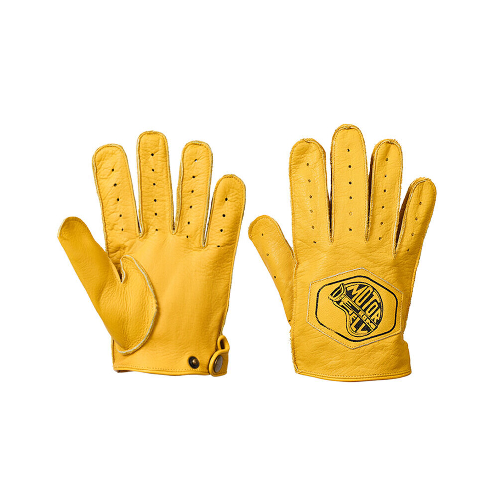 (Moter Green-Xl) Cowhide Leather Motorcycle Gloves Men Women Riding Racing Sport Full Finger Breathable Non-Slip Motorbike Motocros Guantes Glove Multicoloured 885658131692