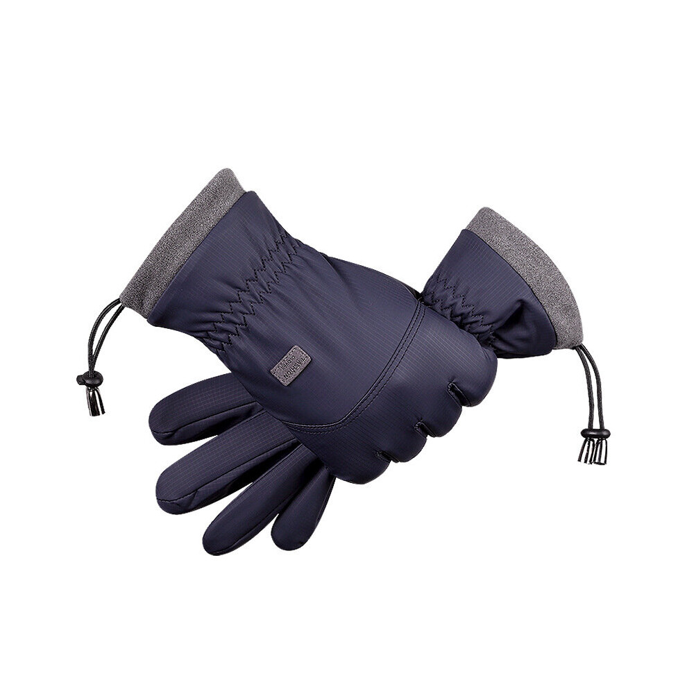 Autumn Winter Riding Gloves Outdoor Ski Sports Waterproof And Windproof Plus Velvet Thickened Warm And Cold Motorcycle Gloves Multicoloured 885658133689