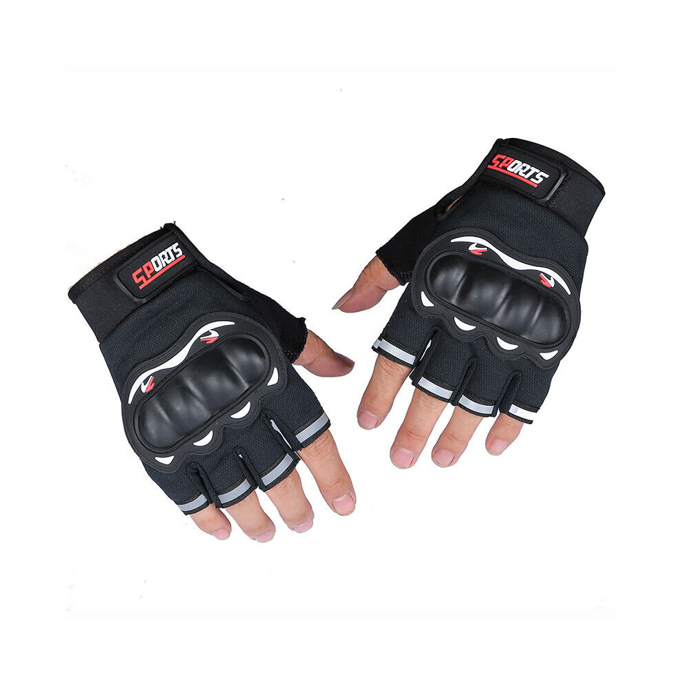 Anti-Fall Carbon Fiber Mesh Motorcycle Gloves Motorcycle Rider Driving Gloves Outdoor Non-Slip Wear-Resistant Breathable Gloves Multicoloured 885658140175