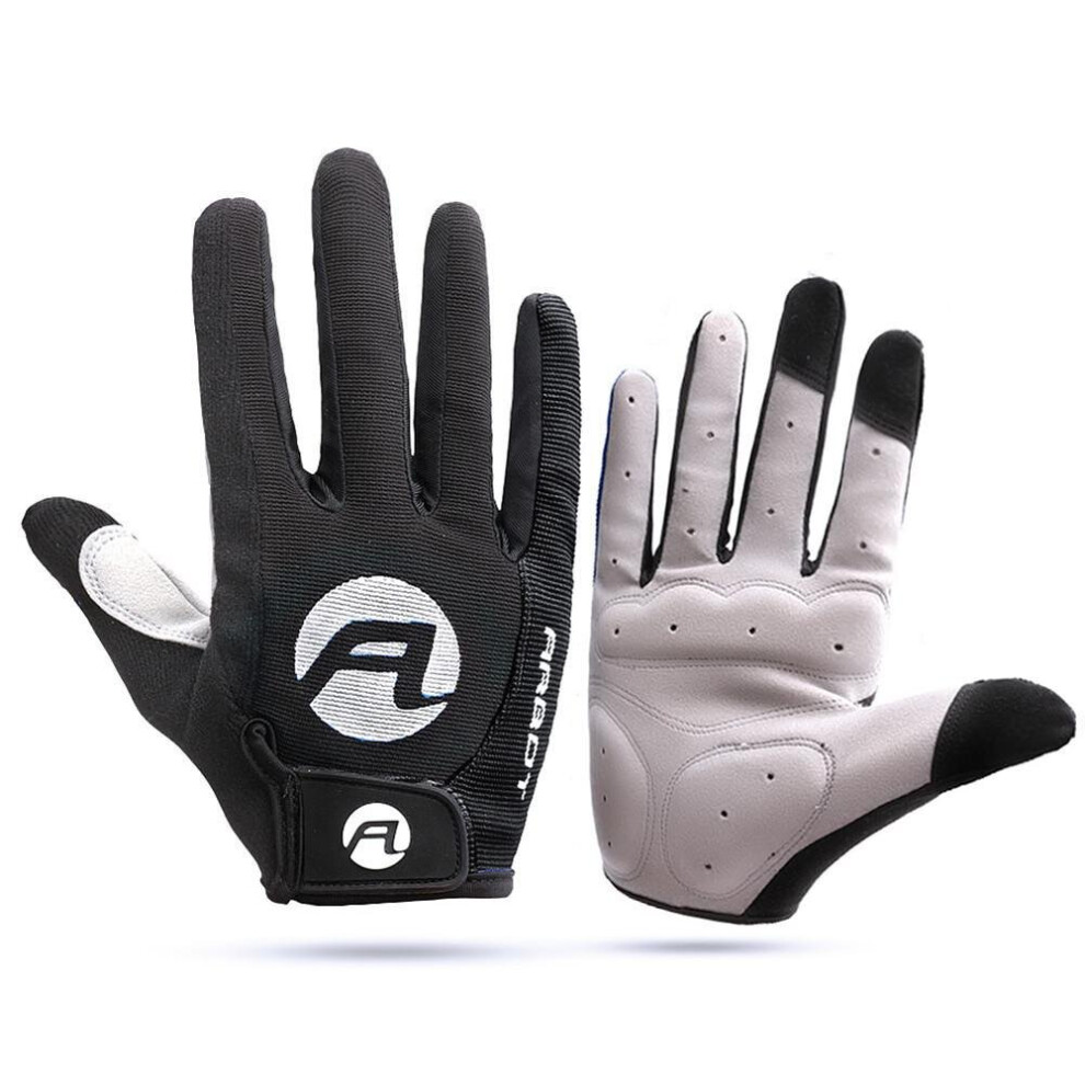(Bk Black-L) Bike Gloves Anti-Skid Sun-Proof High Temperature Resistance Guantes Ciclismo Outdoor Cycling Motorcycle Touch Screen Gloves Multicoloured 885658141356