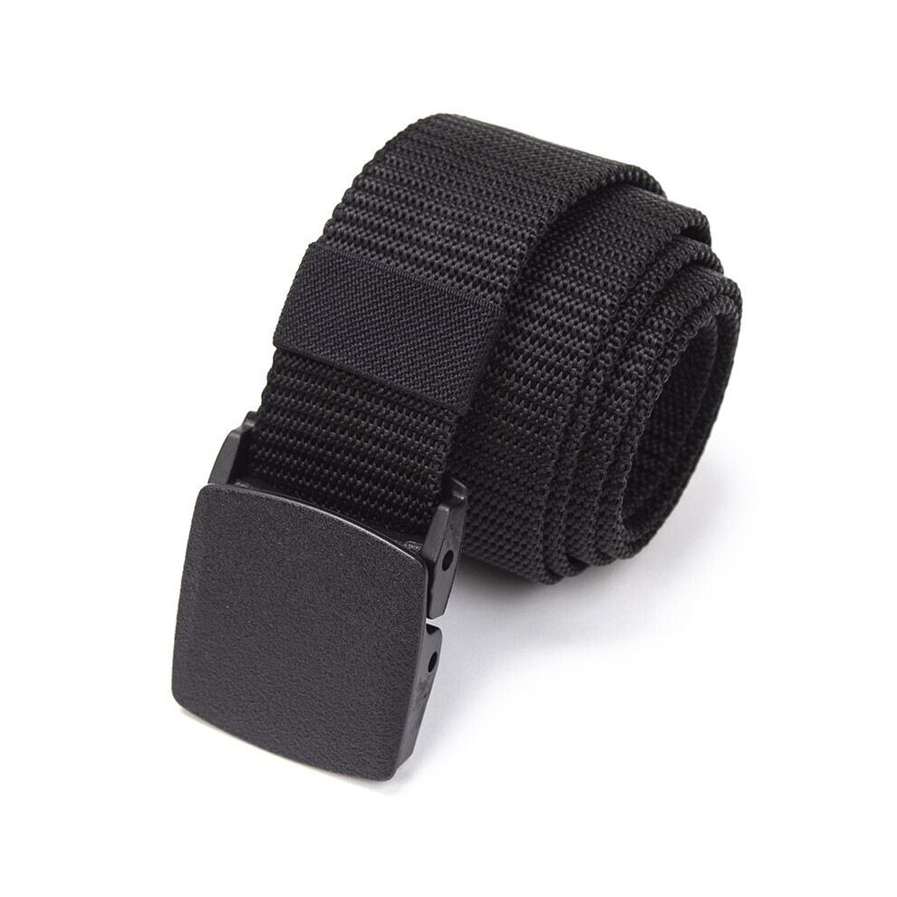 Automatic Buckle Men Nylon Webbing Belts Canvas Casual Fabric Tactical Belt Accessories Military Jeans Army Waist Strap-image-OPC-PBQS68Q-NEW