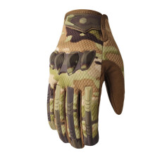 (light camo White-M) Tactical Gloves Military Paintball Airsoft Riding Hiking Cycling Touch Screen Protective Glove Men Women Garment Gloves