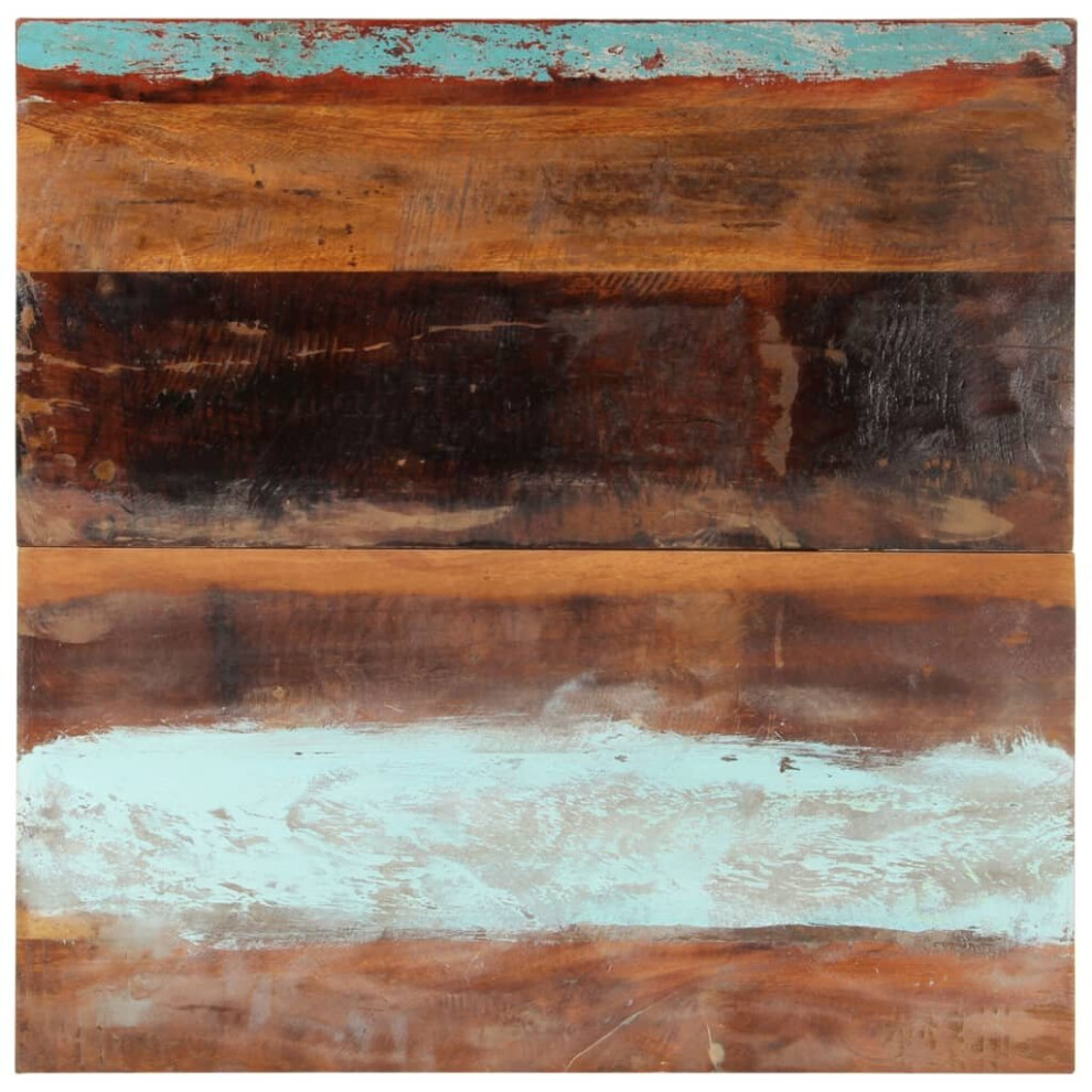 Vidaxl Square Table Top 80Cm 25-27Mm Solid Reclaimed Wood Wooden Furniture
