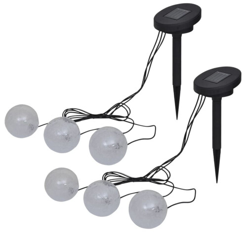 VidaXL vidaXL Schwimmleuchte 6 Stk. LED für Teich und Pool