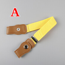Buckle-Free Elastic Belt for Child No Buckle Stretch Belt For Kids Toddlers Adjustable Boys Classic Soft Jeans Pants Belts