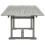 VidaXL vidaXL Solid Acacia Wood Garden Dining Table Patio Extendable Dinner Table 9