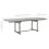 VidaXL vidaXL Solid Acacia Wood Garden Dining Table Patio Extendable Dinner Table 7