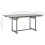 VidaXL vidaXL Solid Acacia Wood Garden Dining Table Patio Extendable Dinner Table 9