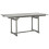 VidaXL vidaXL Solid Acacia Wood Garden Dining Table Patio Extendable Dinner Table 3