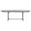 VidaXL vidaXL Solid Acacia Wood Garden Dining Table Patio Extendable Dinner Table 6