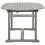 VidaXL vidaXL Solid Acacia Wood Garden Dining Table Patio Extendable Dinner Table 7
