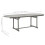 VidaXL vidaXL Solid Acacia Wood Garden Dining Table Patio Extendable Dinner Table 5
