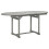 VidaXL vidaXL Solid Acacia Wood Garden Dining Table Patio Extendable Dinner Table 6