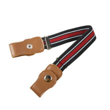 Buckle-Free Kids Belt for Boy Girl Waistband Student Belt Adjustable Stretch Elastic Belt No Buckle Belt