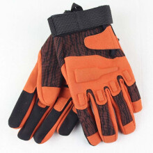 (Orange-M) Army Military Tactical Gloves Paintball Airsoft Shooting Combat C11 Men Women Anti-Skid Bicycle Fitness Full Finger Gloves