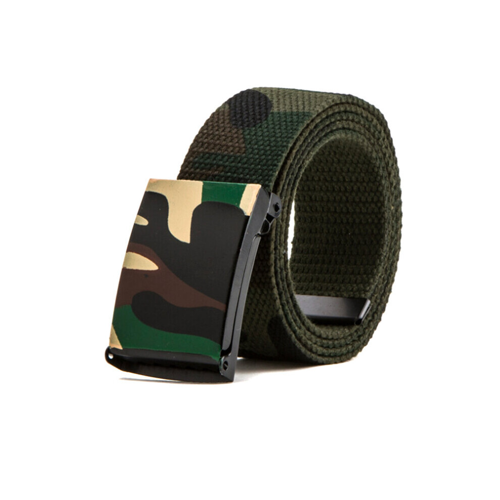 Men Women Camouflage Canvas Belt Casual Printed Graffiti Waist Belts Couple Camo Tactical Jeans Buckle Straps Belt Unisex-image-OPC-PBQSCVK-NEW