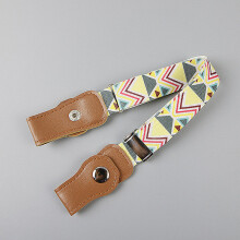 Kids Belts Girls Boys Elastic Adjustable Belt Stretch Ceinture Enfant Jeans Snap Button Type Waistband