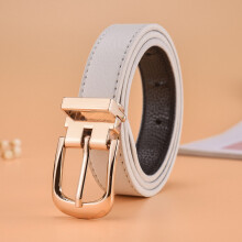 (1 white White-95CM) female Waist Belt High Children's belt Leisure Children's Belt Of Boys/Girls Waistband